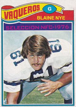 1977 Topps Mexican #160 Blaine Nye Front