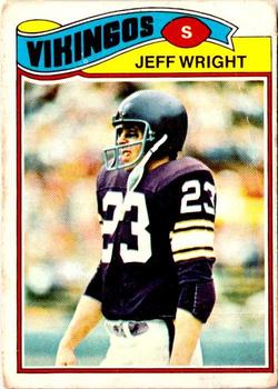 1977 Topps Mexican #169 Jeff Wright Front