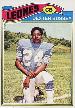 1977 Topps Mexican #176 Dexter Bussey Front