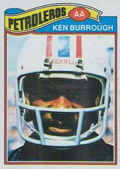 1977 Topps Mexican #305 Ken Burrough Front