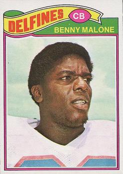 1977 Topps Mexican #316 Benny Malone Front