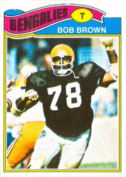 1977 Topps Mexican #491 Bob Brown Front