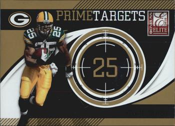 2010 Donruss Elite - Prime Targets Gold #16 Ryan Grant  Front