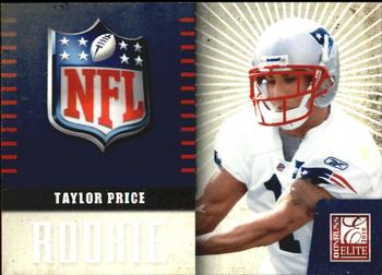 2010 Donruss Elite - Rookie NFL Shield #33 Taylor Price  Front
