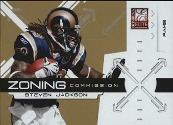 2010 Donruss Elite - Zoning Commission Gold #16 Steven Jackson  Front