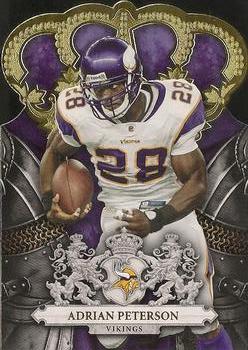 2010 Panini Crown Royale - Gold #54 Adrian Peterson Front