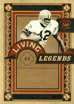 2010 Panini Crown Royale - Living Legends #21 Paul Warfield  Front