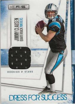 2010 Panini Rookies & Stars - Dress for Success Jerseys #7 Jimmy Clausen  Front