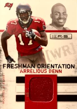 2010 Panini Rookies & Stars - Freshman Orientation Materials Jerseys #17 Arrelious Benn  Front