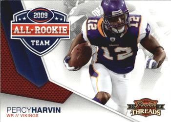 2010 Panini Threads - 2009 All Rookie Team #3 Percy Harvin  Front