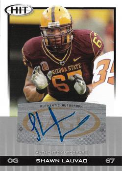 2010 SAGE HIT - Autographs Silver #A36 Shawn Lauvao  Front
