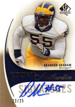 2010 SP Authentic - Gold #138 Brandon Graham Front