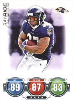 2010 Topps Attax #NNO Ray Rice  Front