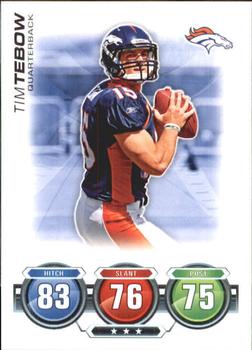 2010 Topps Attax #NNO Tim Tebow Front