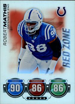 2010 Topps Attax - Red Zone Foil #NNO Robert Mathis  Front