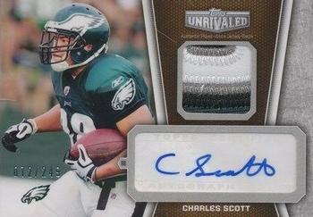 2010 Topps Unrivaled - Autographed Patch #UAP-CSC Charles Scott Front
