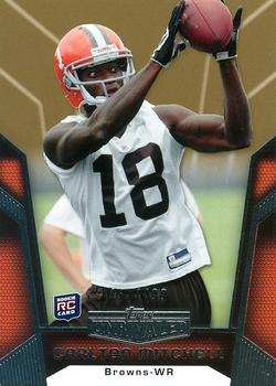 2010 Topps Unrivaled - Gold #128 Carlton Mitchell  Front