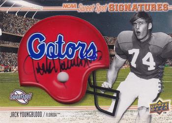 2010 Upper Deck NCAA Sweet Spot - Signatures #SSS-JY Jack Youngblood Front