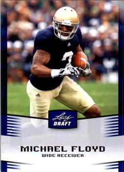 2012 Leaf Draft - Blue #35 Michael Floyd Front