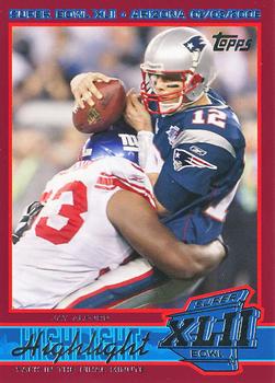 2008 Topps New York Giants Super Bowl XLII Champions #27 Jay Alford Front