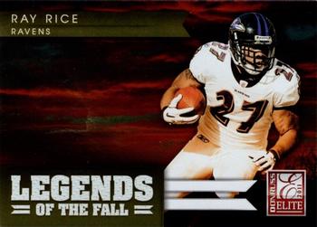 2011 Donruss Elite - Legends of the Fall Gold #20 Ray Rice Front