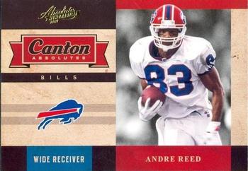 2011 Panini Absolute Memorabilia - Canton Absolutes #20 Andre Reed Front