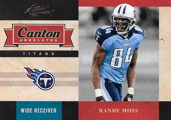 2011 Panini Absolute Memorabilia - Canton Absolutes #11 Randy Moss Front