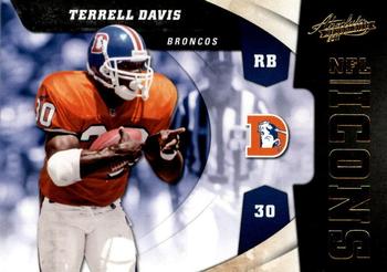 2011 Panini Absolute Memorabilia - NFL Icons #26 Terrell Davis Front