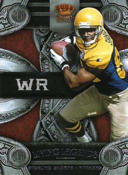 2011 Panini Crown Royale - Living Legends #18 Sterling Sharpe Front