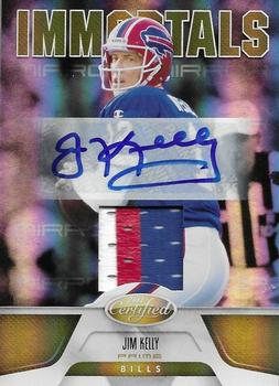 2011 Panini Certified - Mirror Gold Signatures #300 Jim Kelly Front