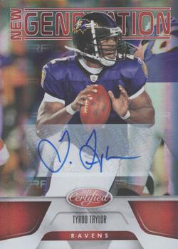 2011 Panini Certified - Mirror Red Signatures #248 Tyrod Taylor Front