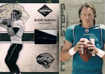 2011 Panini Limited - Initial Steps Shoes #27 Blaine Gabbert Front