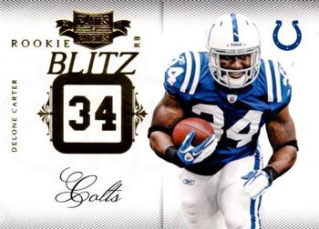 2011 Panini Plates & Patches - Rookie Blitz #14 Delone Carter Front