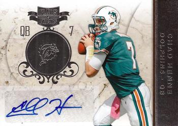 2011 Panini Plates & Patches - Signatures Silver #16 Chad Henne Front