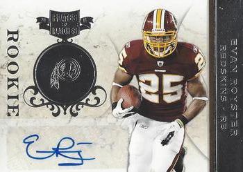 2011 Panini Plates & Patches - Signatures Silver #130 Evan Royster Front