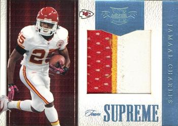 2011 Panini Plates & Patches - Team Supreme Materials #18 Jamaal Charles Front
