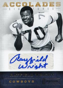 2011 Panini Playbook - Accolades Signatures #45 Rayfield Wright Front