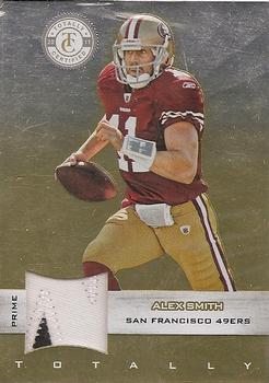 2011 Panini Totally Certified - Gold Materials Prime #89 Alex Smith Front