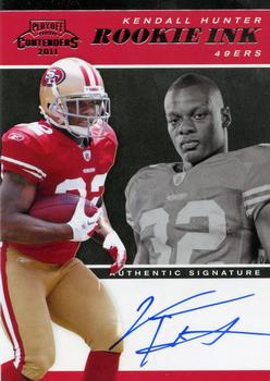 2011 Playoff Contenders - Rookie Ink #10 Kendall Hunter Front