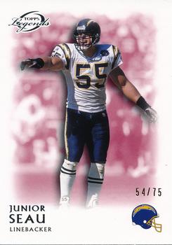 2011 Topps Gridiron Legends - Red #2 Junior Seau Front