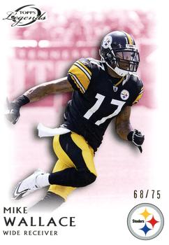 2011 Topps Gridiron Legends - Red #109 Mike Wallace Front