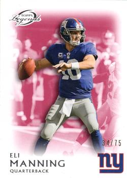 2011 Topps Gridiron Legends - Red #55 Eli Manning Front