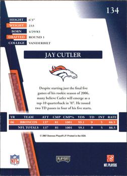 2007 Playoff Absolute Memorabilia #134 Jay Cutler Back