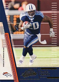 2007 Playoff Absolute Memorabilia #135 Travis Henry Front