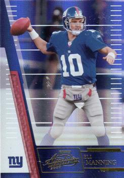 2007 Playoff Absolute Memorabilia #7 Eli Manning Front