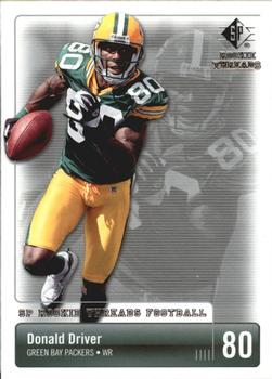 2007 SP Rookie Threads #38 Donald Driver Front