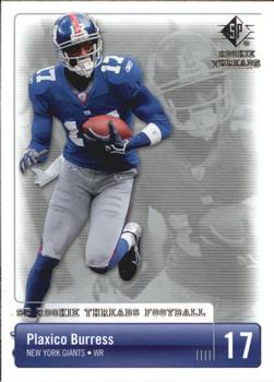 2007 SP Rookie Threads #66 Plaxico Burress Front