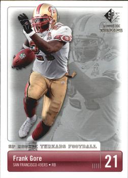 2007 SP Rookie Threads #86 Frank Gore Front