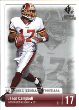 2007 SP Rookie Threads #98 Jason Campbell Front