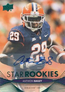 2012 Upper Deck - Rookie Autographs #56 Antwon Bailey Front